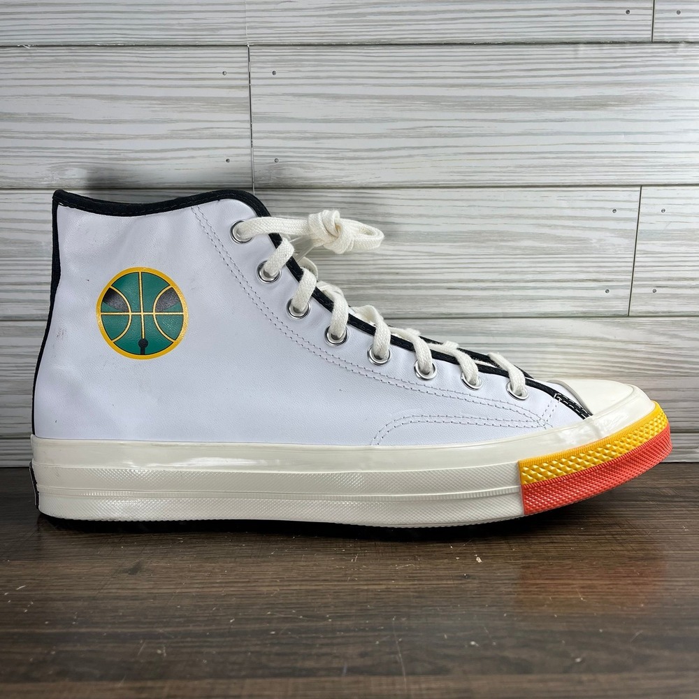 Converse Chuck 70 High Roswell Rayguns White Shoes - M 10.5 - W 12.5